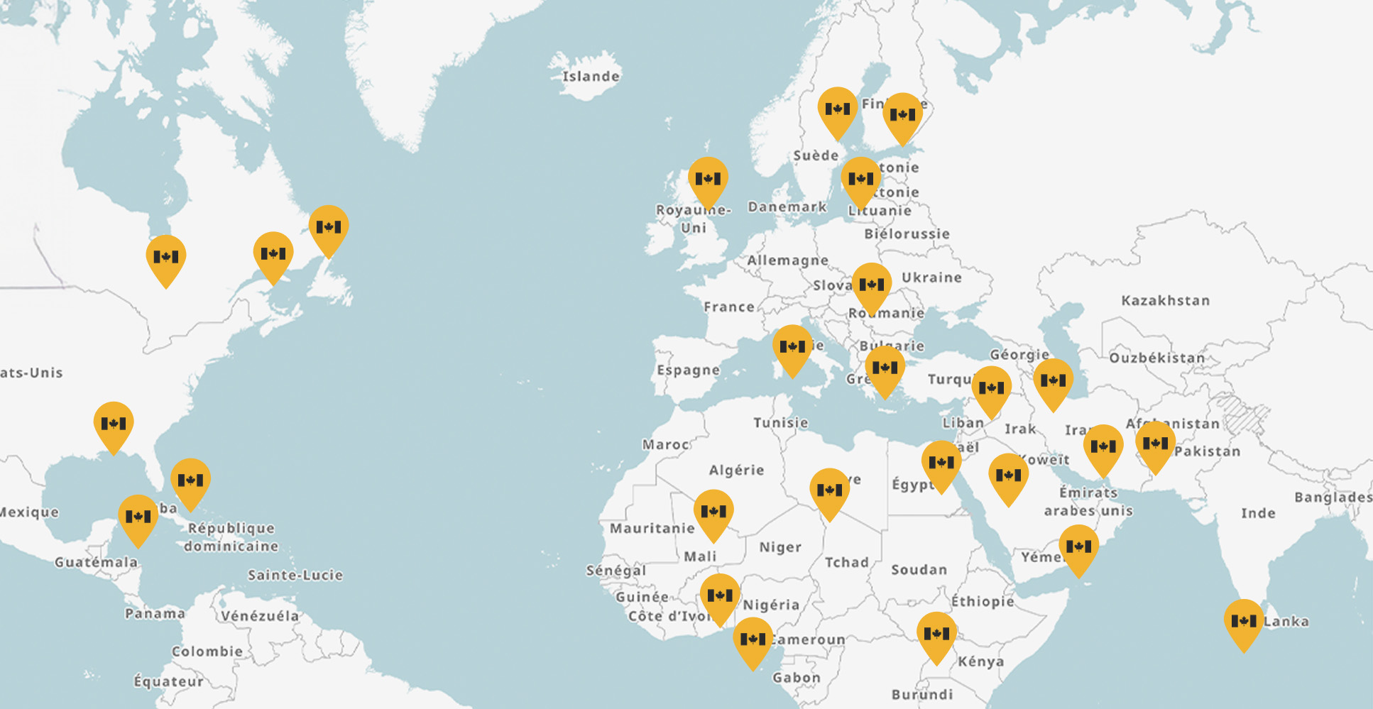 carte des opérations